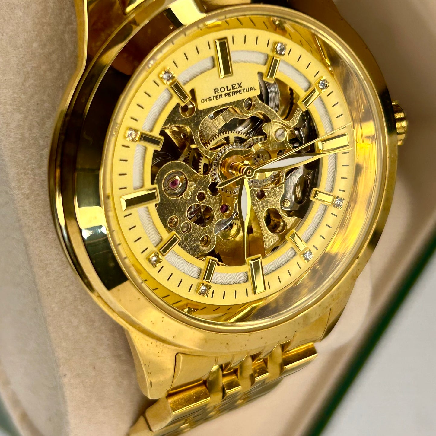 RLX AUTOMATICO CORAZON ABIERTO PARA HOMBRE REF-DD