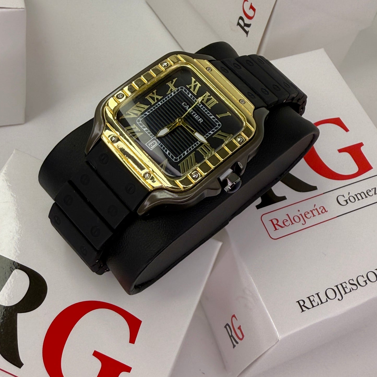 CARTIER DO´SANTOS GOMA PARA HOMBRE REF-ND