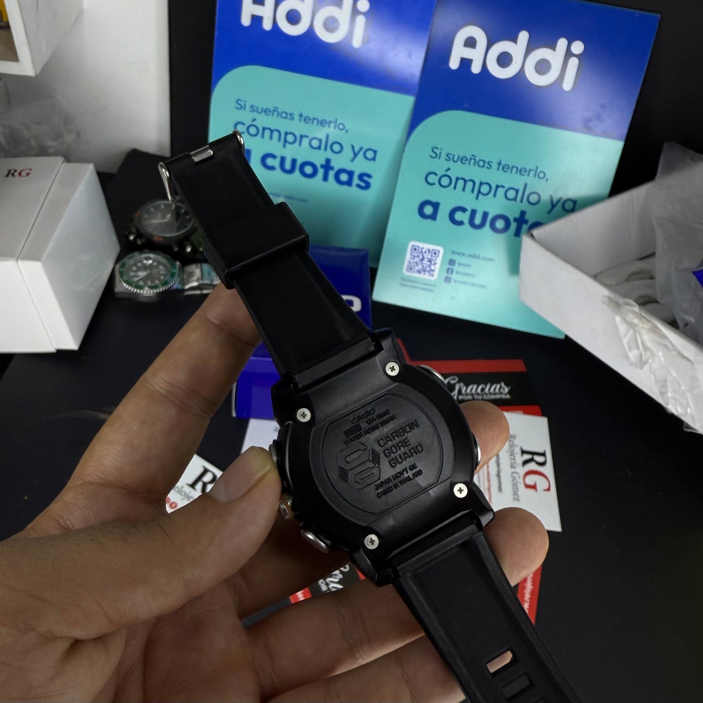 CASIO G-SHOCK PARA HOMBRE REF-GA2000-AN