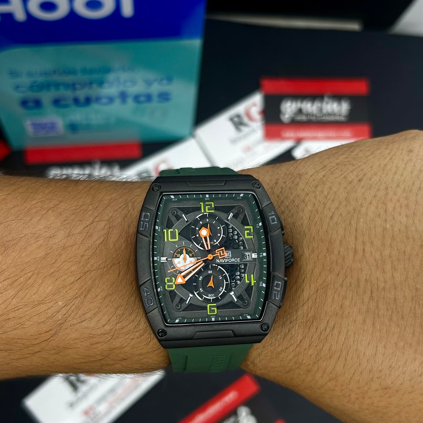 NAVIFORCE X RICHARD MILLE ORIGINAL PARA HOMBRE REF NF8052 REF V