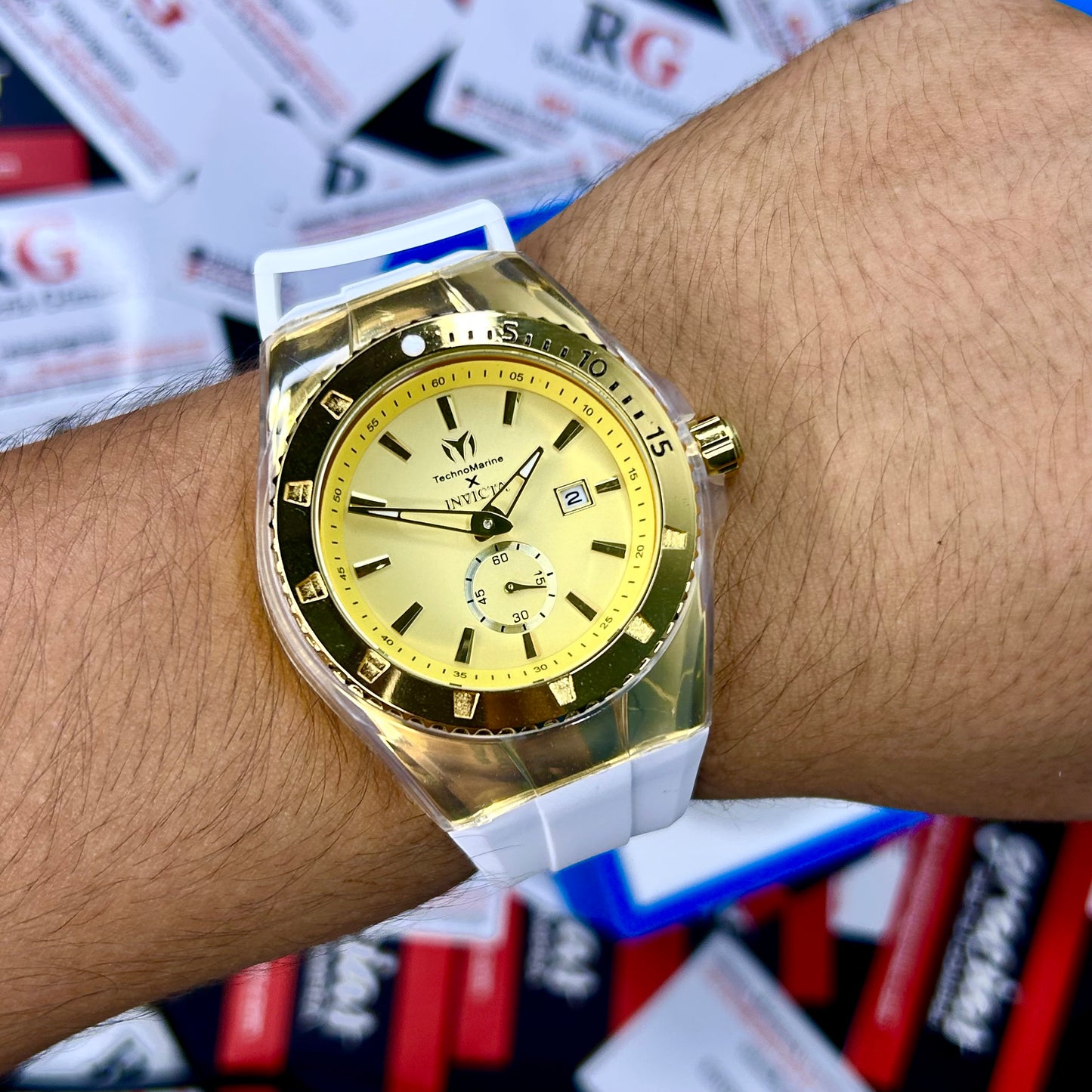PAREJA INVICTA x TECHNOMARINE REF-BD