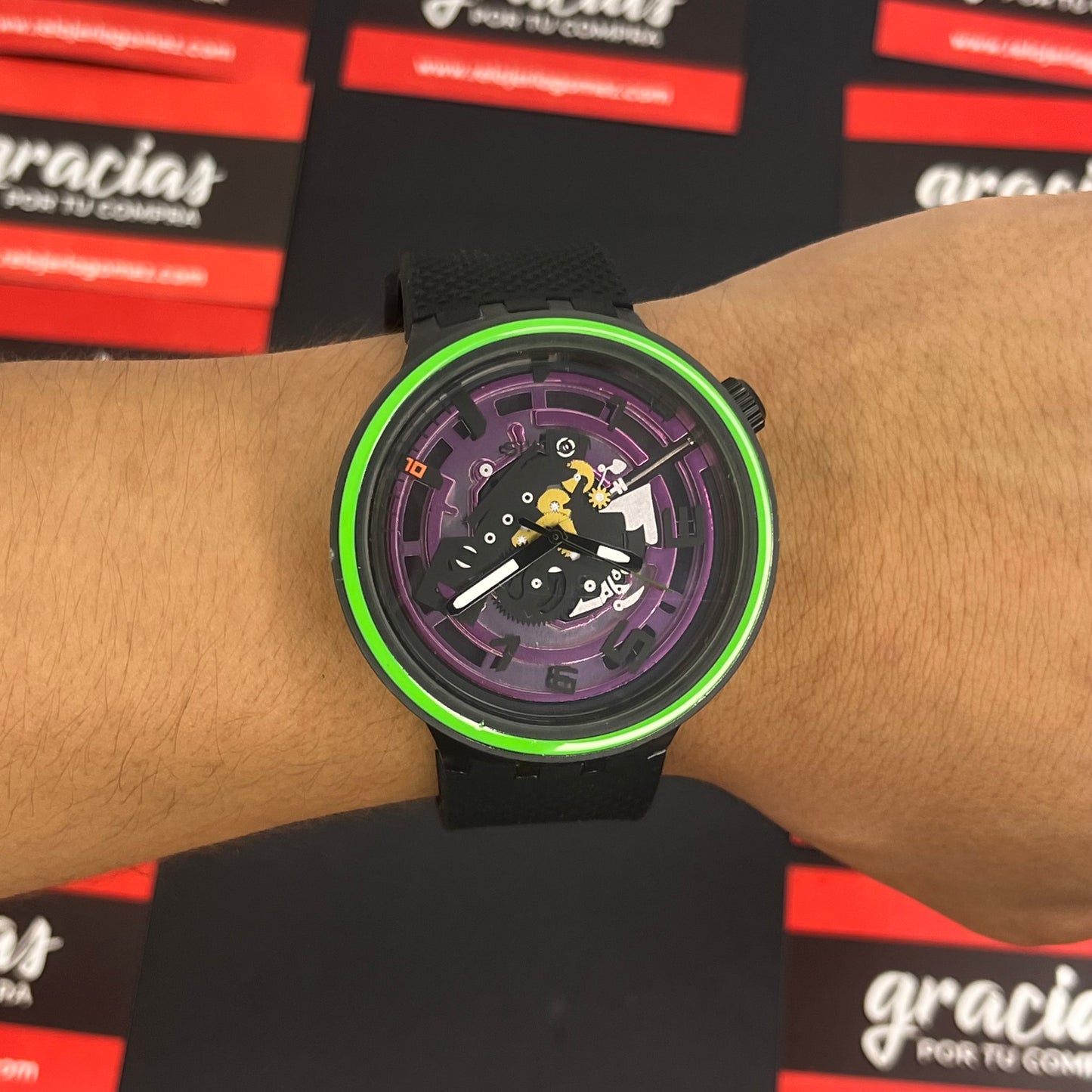 SWATCH PLANET PURPLE PARA HOMBRE REF-NVR