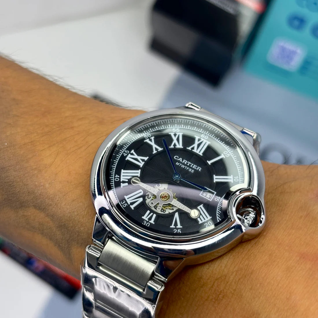 CARTIER TORBILLON PARA HOMBRE REF-PN