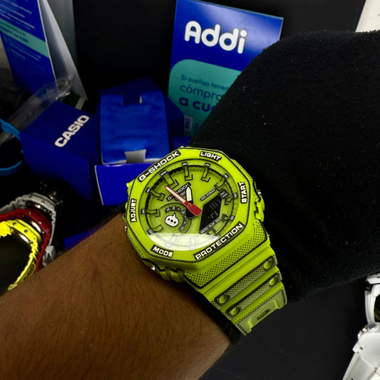 CASIO G-SHOCK PARA HOMBRE REF-GA2100-V