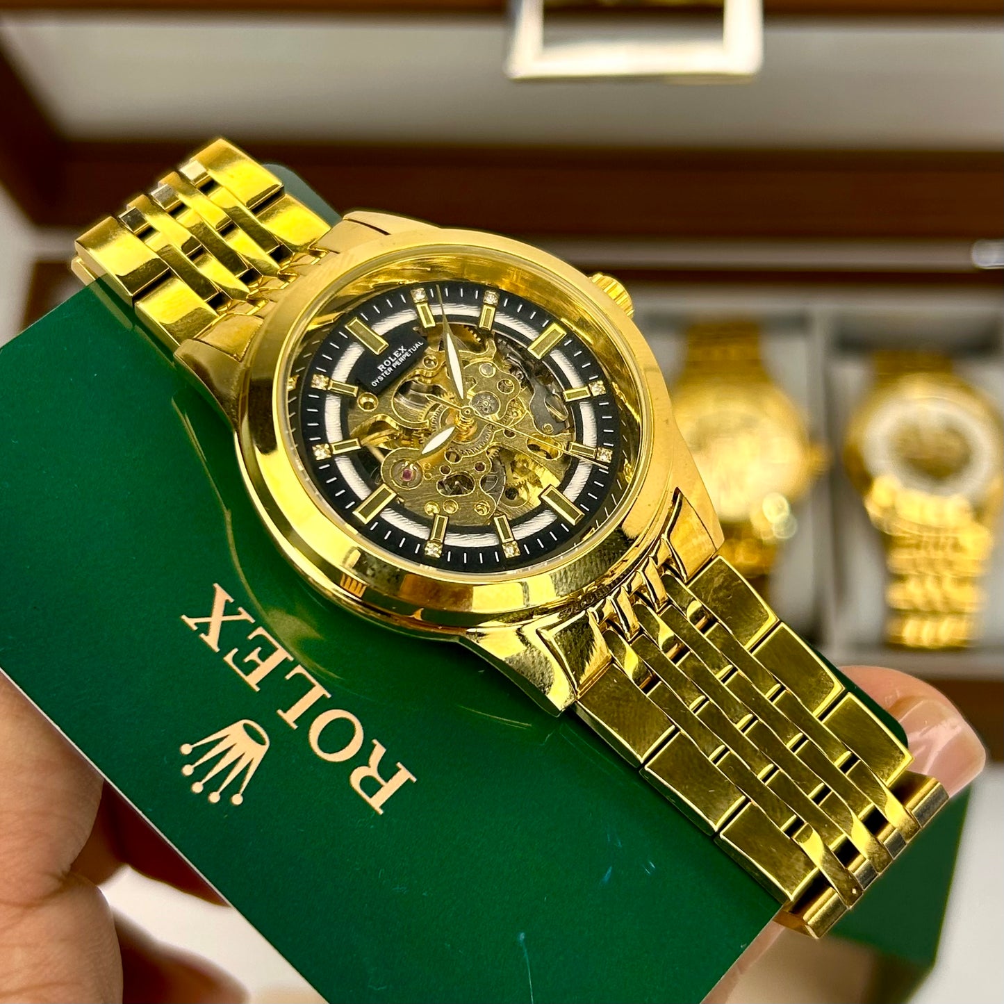 RLX AUTOMATICO CORAZON ABIERTO PARA HOMBRE REF-DN