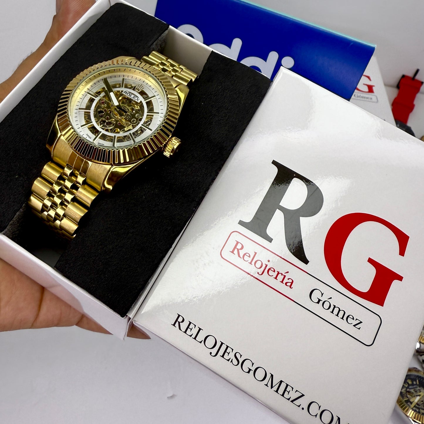 RLX AUTOMATICO CORAZON ABIERTO PRESIDET PARA HOMBRE REF-DB