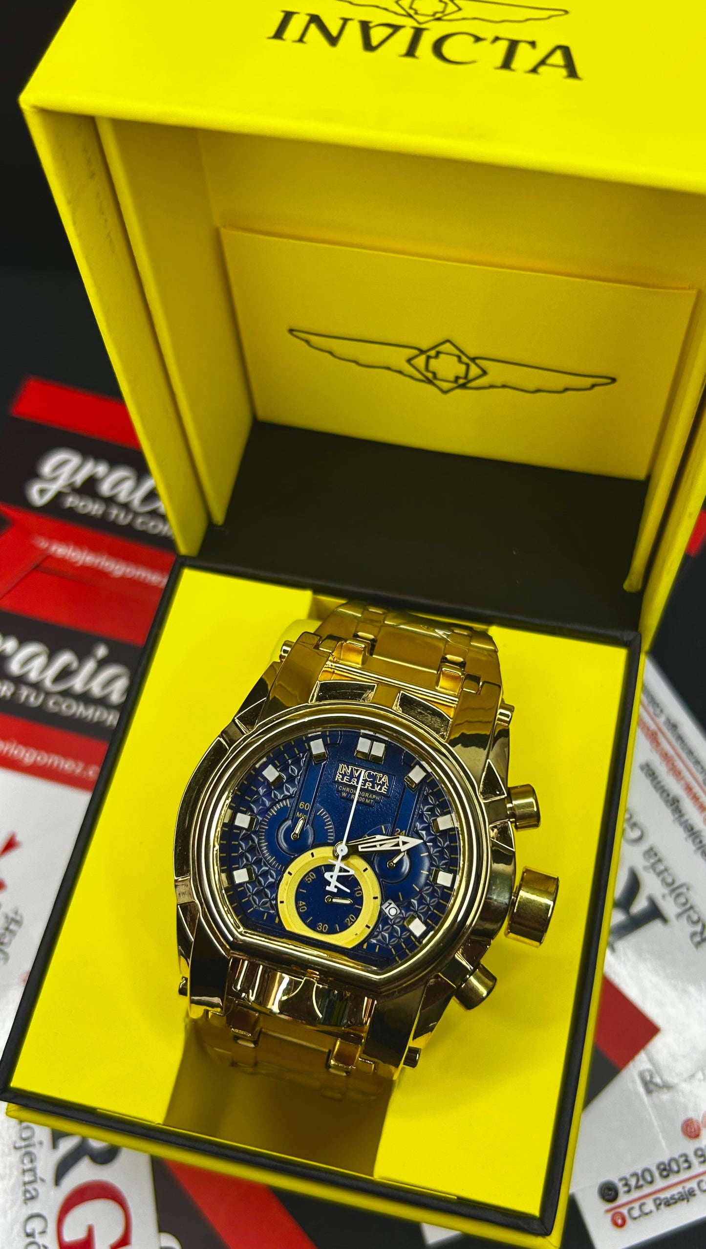 INVICTA BOLT ZEUS FUNCIONAL PARA HOMBRE REF-DA
