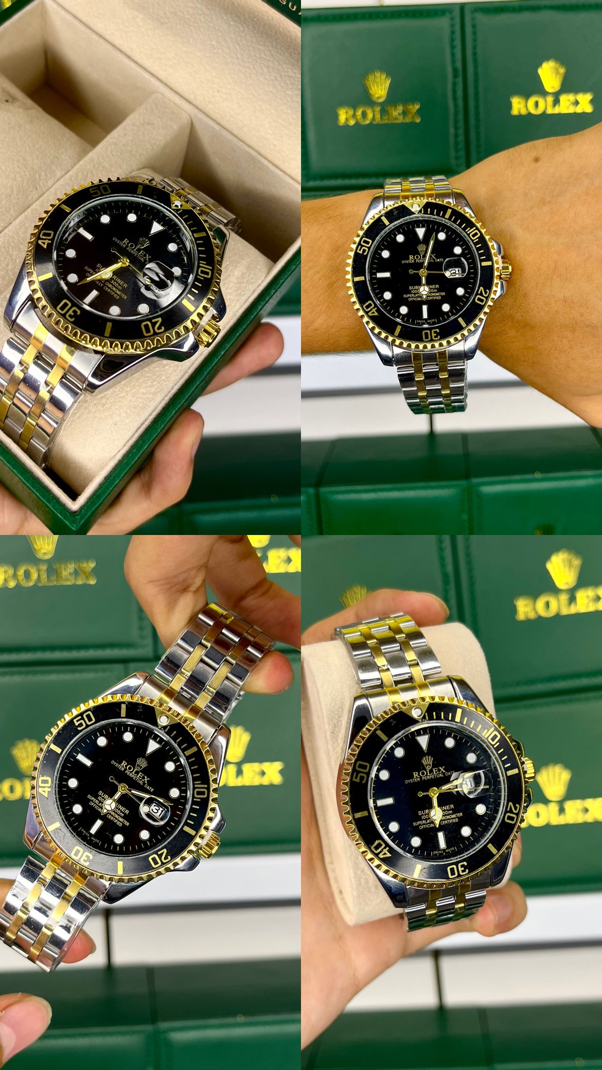 RLX SUBMARINE TRIZADO PARA HOMBRE - REF-BN