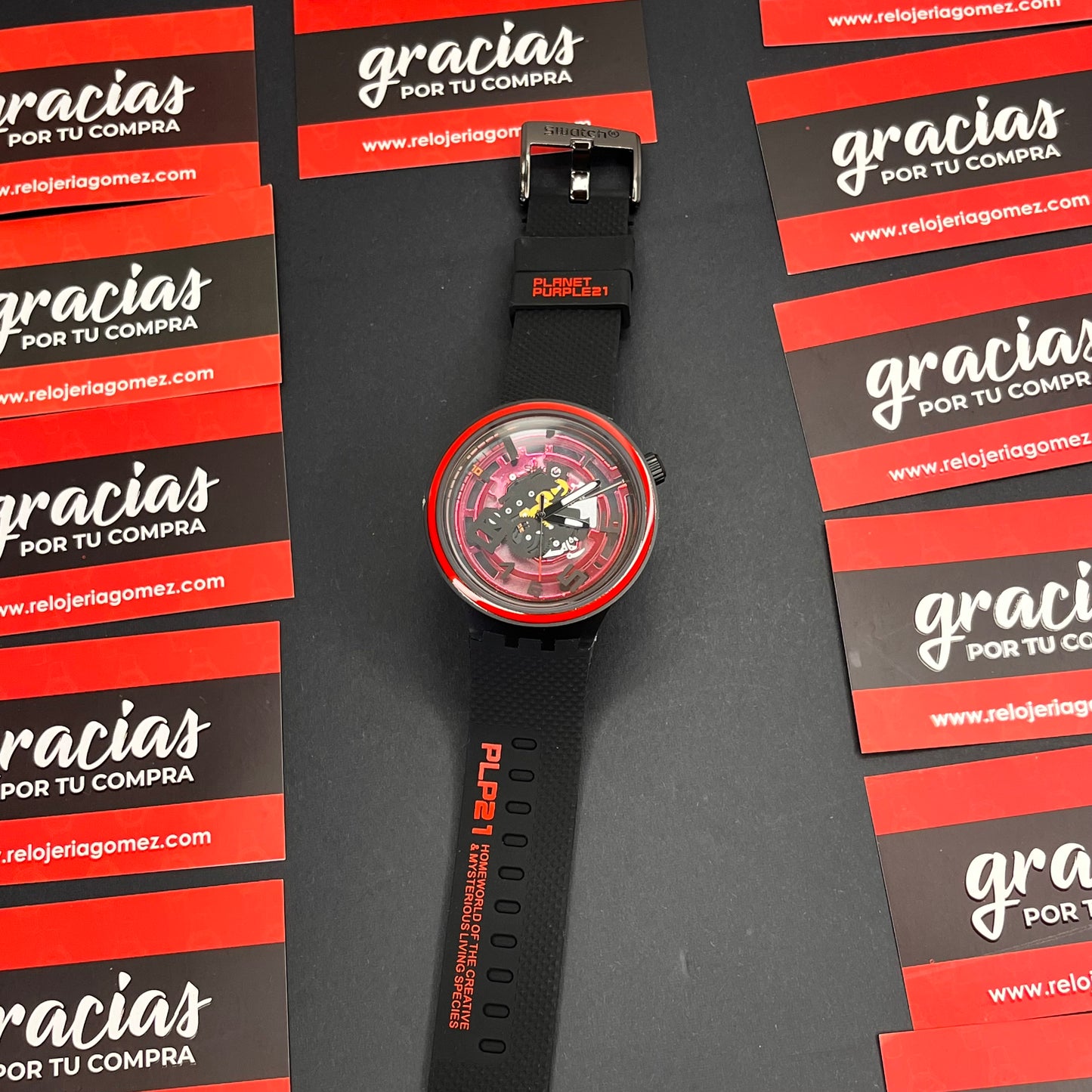 SWATCH PLANET PURPLE PARA HOMBRE REF-NR