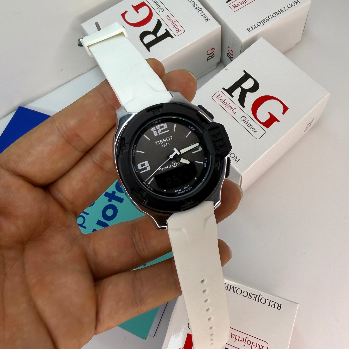 TISSOT DOBLE HORA T-RACE TOUCH PARA HOMBRE REF-B
