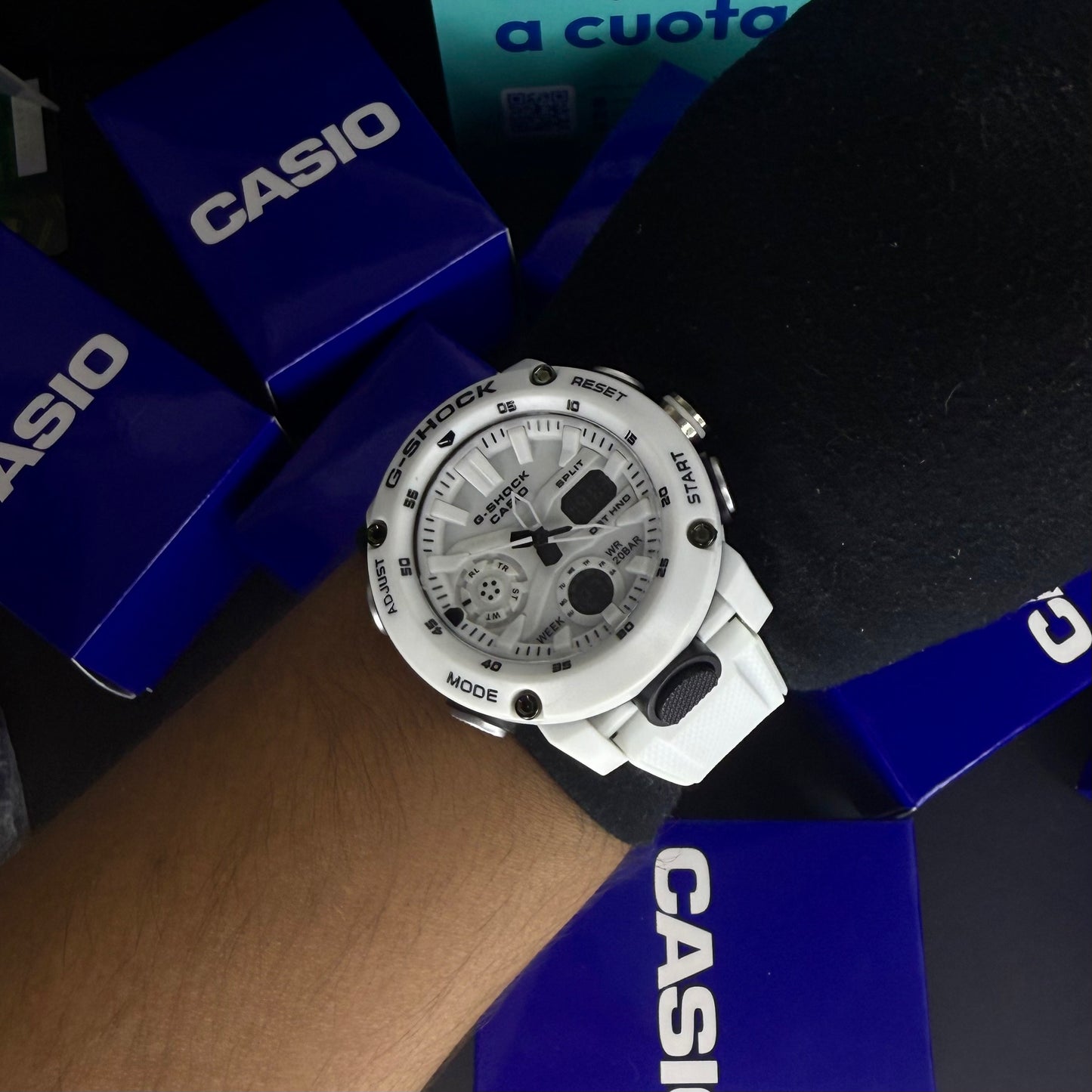 CASIO G-SHOCK PARA HOMBRE REF-GA2000-BB