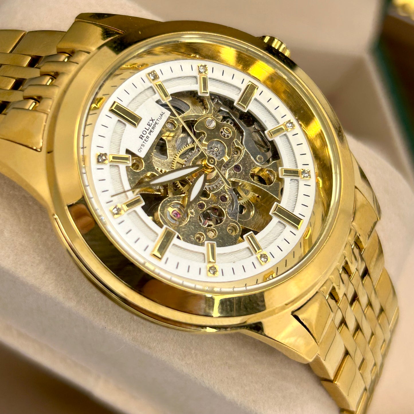 RLX AUTOMATICO CORAZON ABIERTO PARA HOMBRE REF-DB