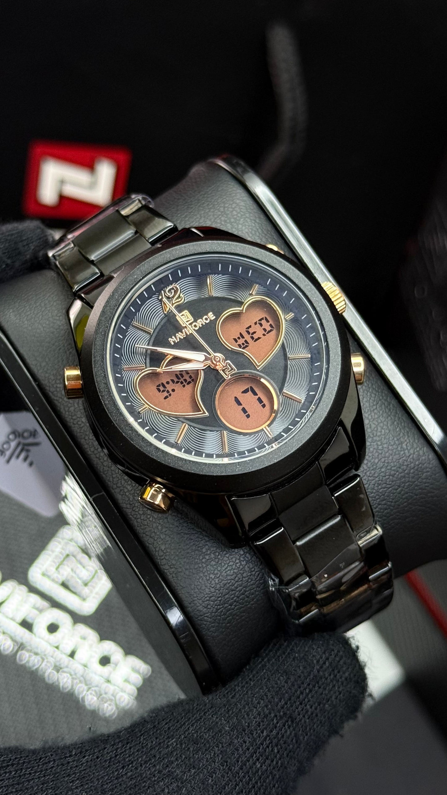 NAVIFORCE DOBLE HORA ORIGINAL PARA DAMA REF NF5045-N