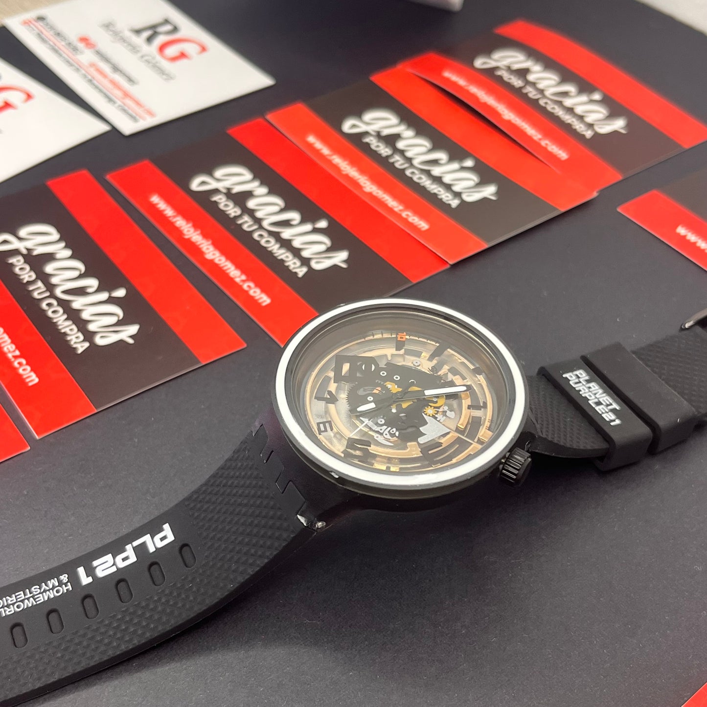 SWATCH PLANET PURPLE PARA HOMBRE REF-NB