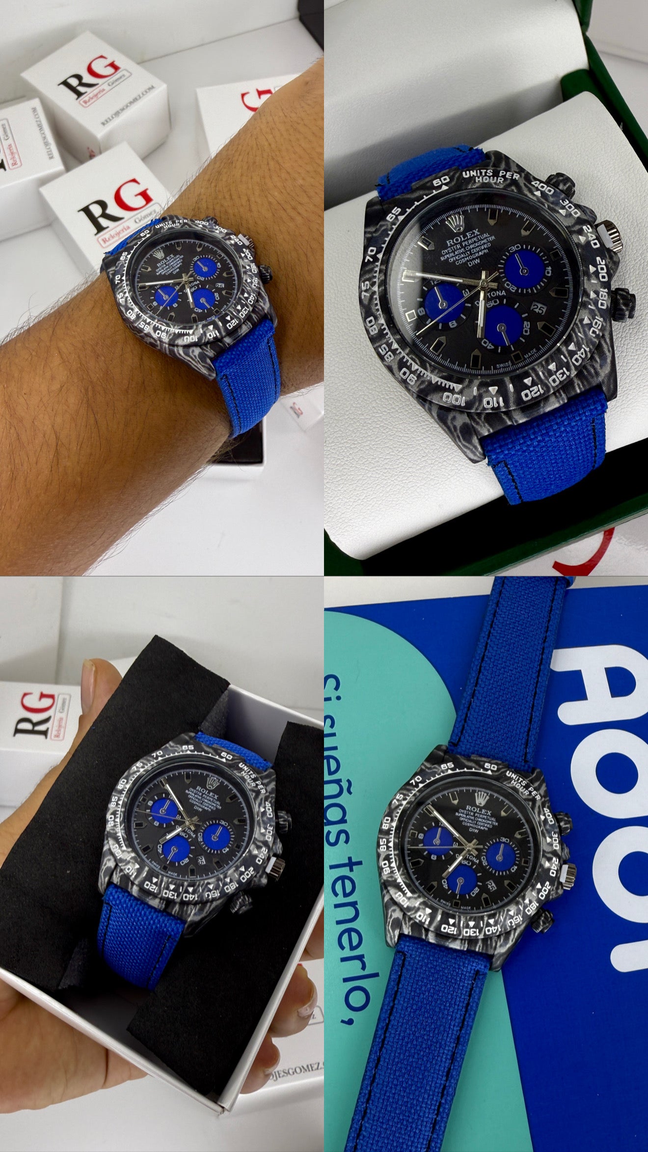 RLX DAYTONA LONA PARA HOMBRE REF-AA