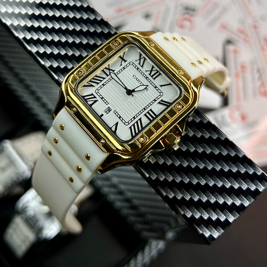 CARTIER DO´SANTOS PARA HOMBRE REF-GOMA- BDB
