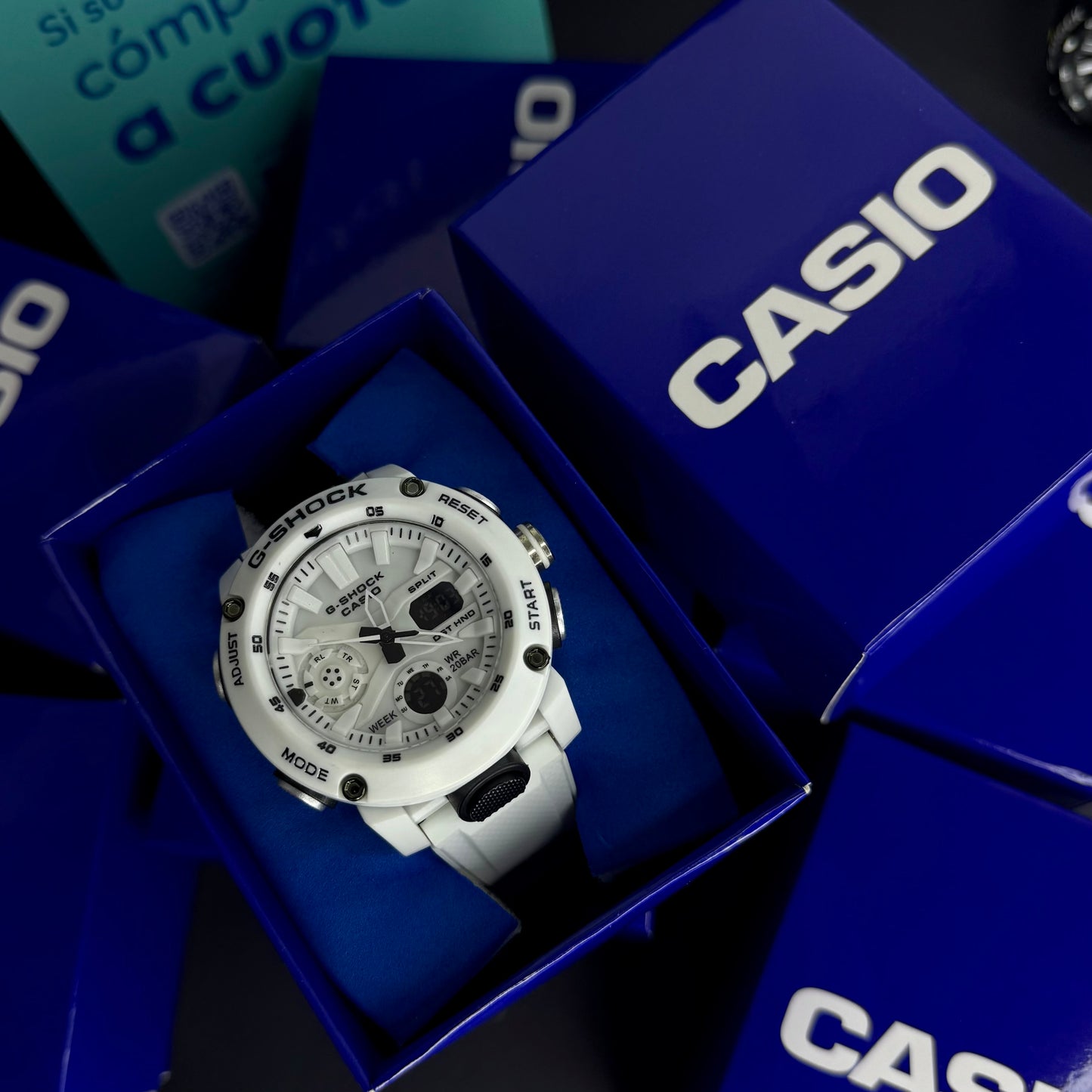 CASIO G-SHOCK PARA HOMBRE REF-GA2000-BB