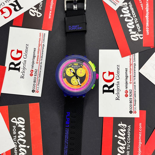 SWATCH NEON PARTY PARA HOMBRE REF-NAVR
