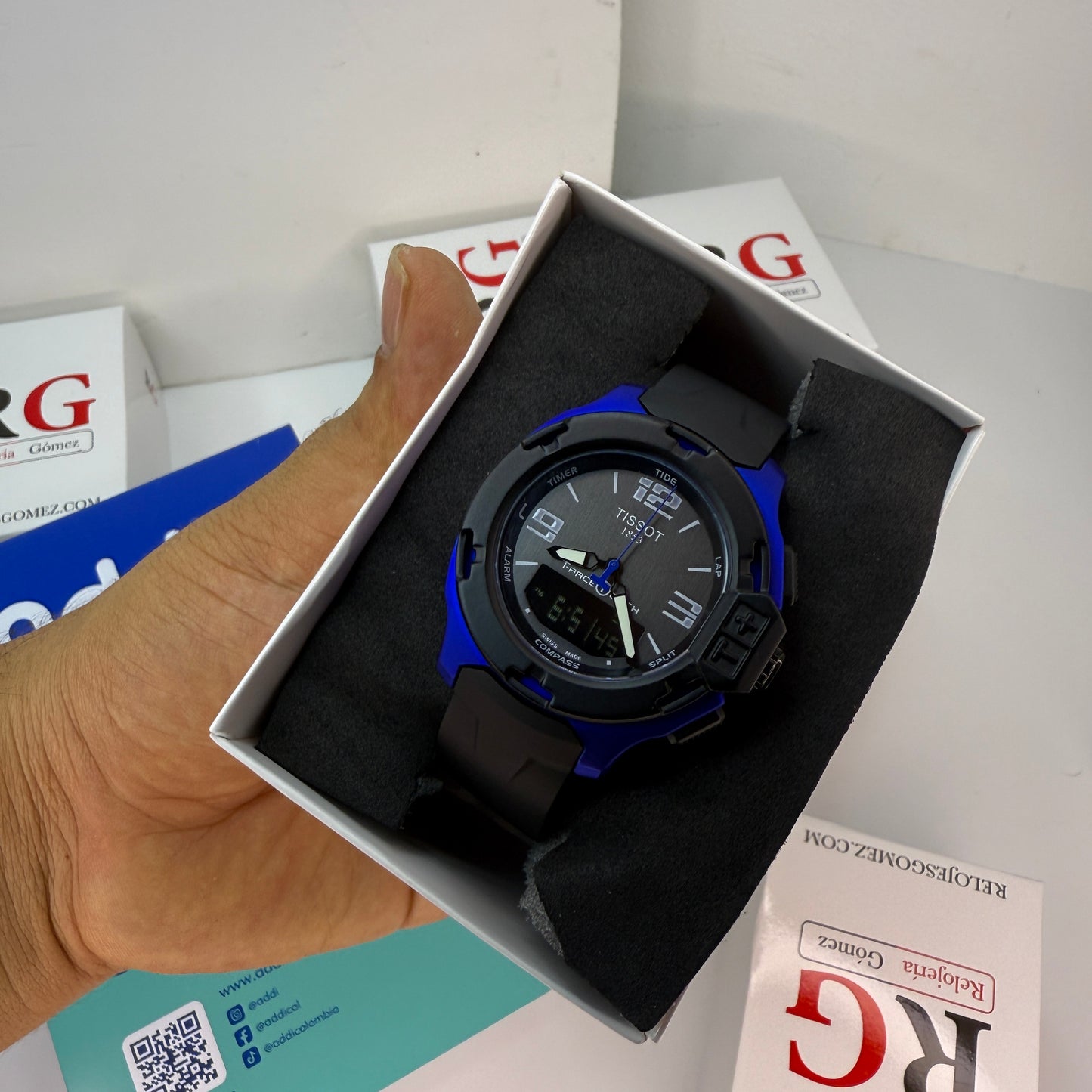 TISSOT DOBLE HORA T-RACE TOUCH PARA HOMBRE REF-NA