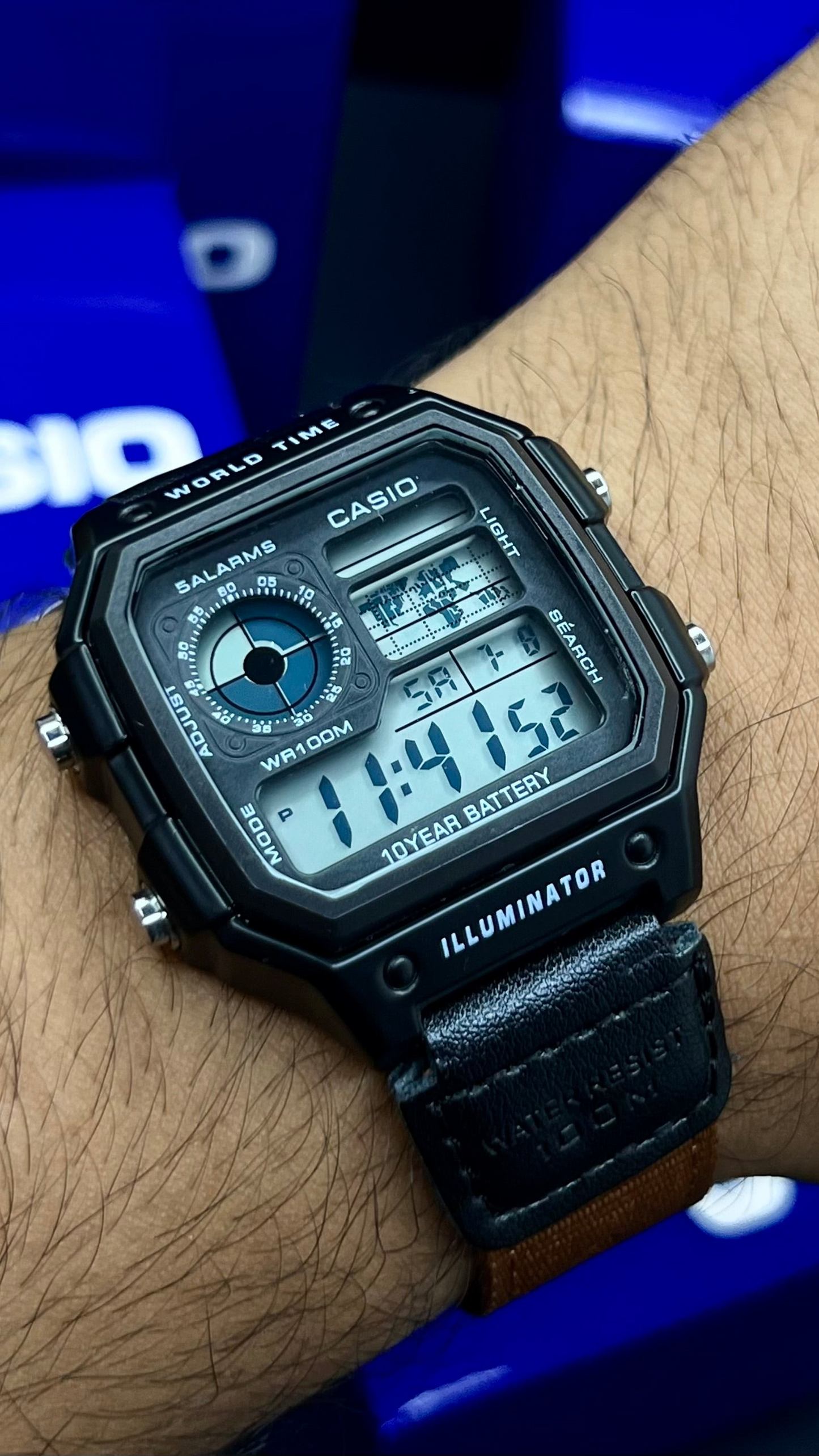 CASIO ROYALE PARA HOMBRE REF AE1200-LONA-M