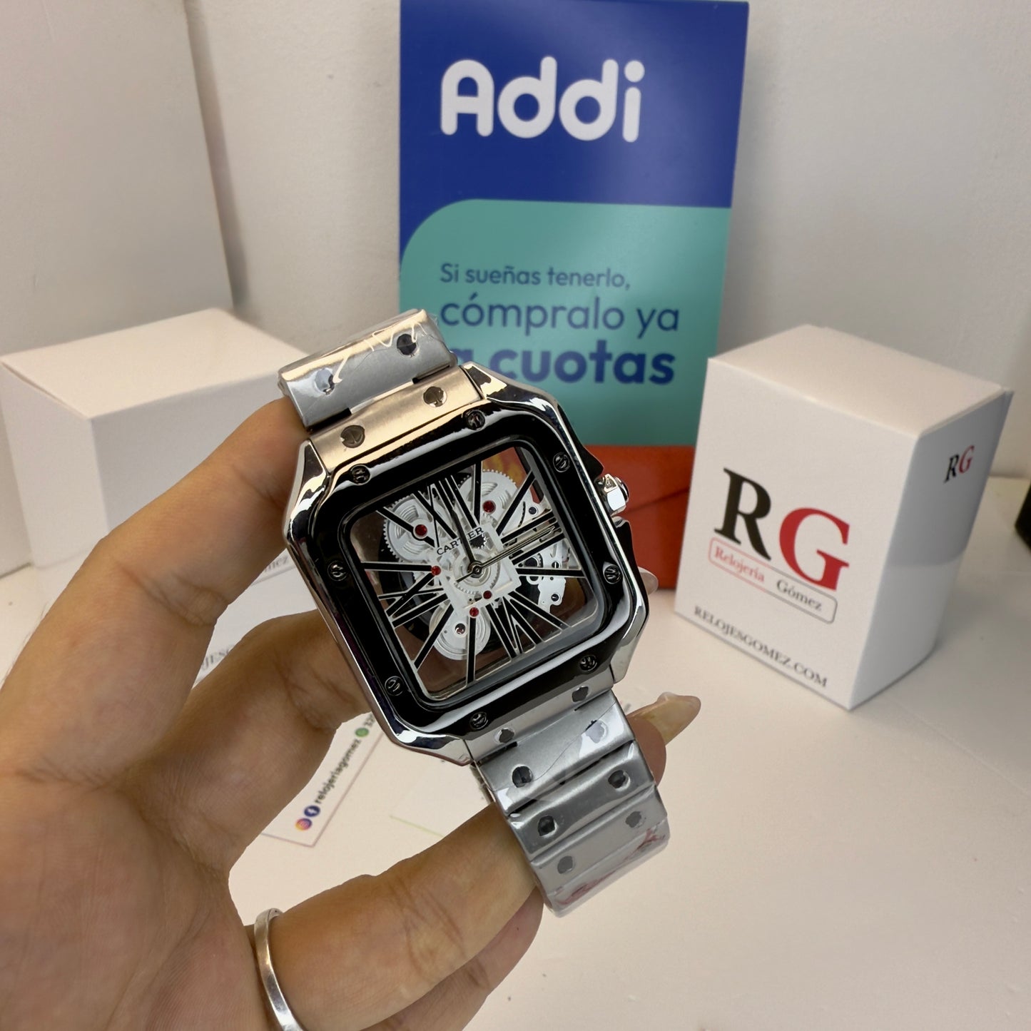 CARTIERSKELET ACERO PARA HOMBRE REF-PN