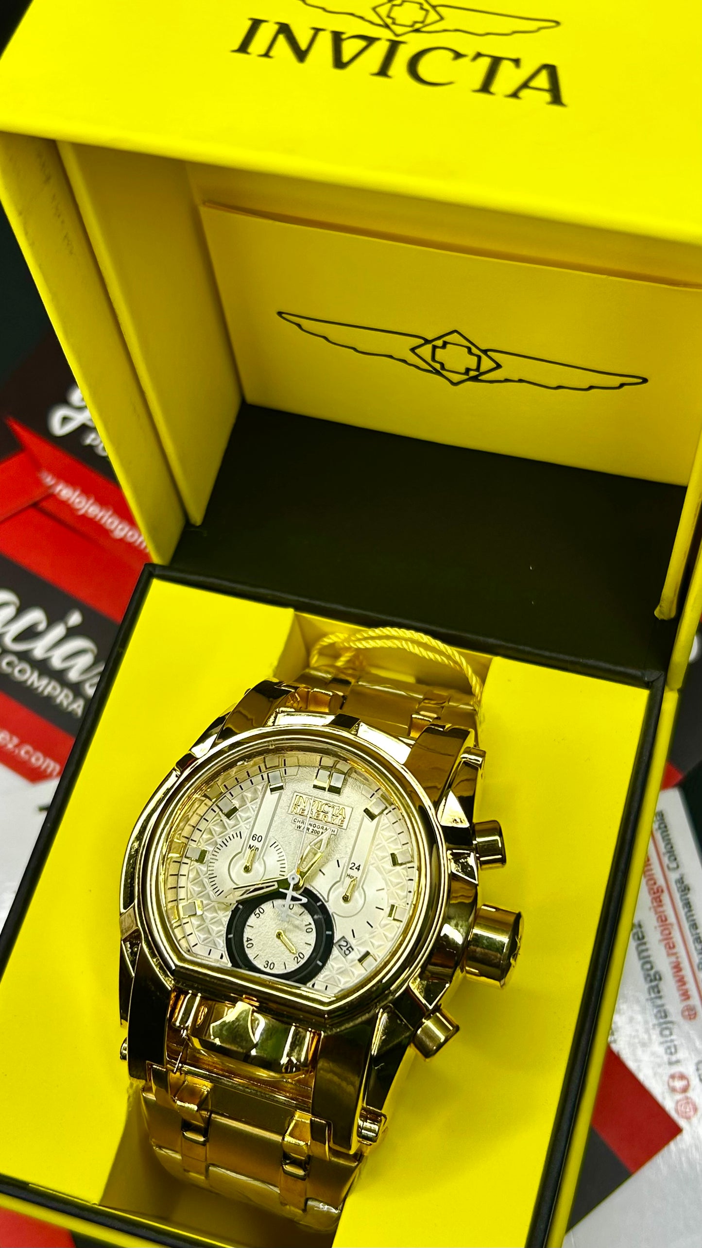 INVICTA BOLT ZEUS FUNCIONAL PARA HOMBRE REF-DB