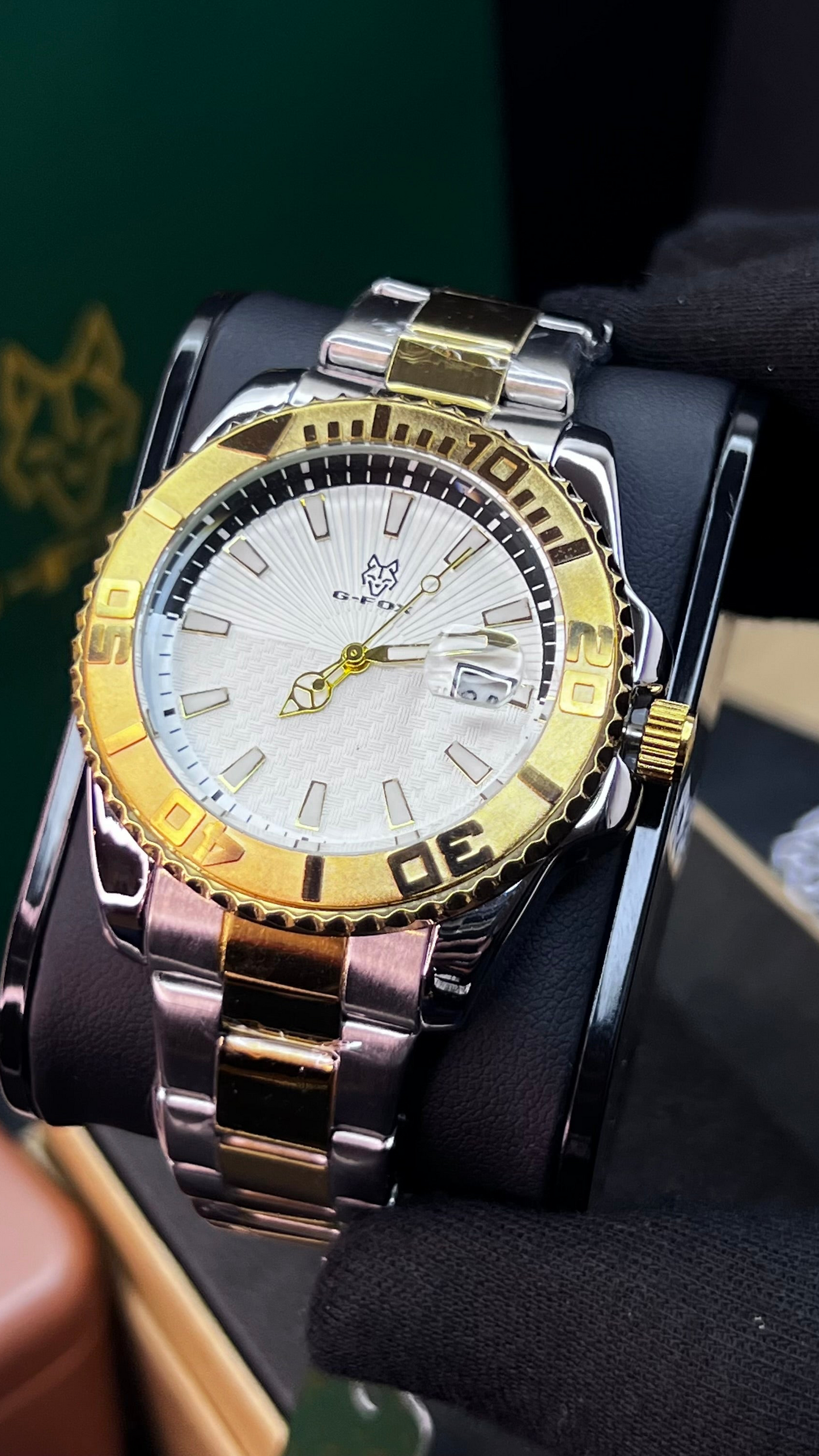 G FOX ORIGINAL x RLX SUMERGIBLE PARA HOMBRE REF-SIMULACION 70583-BB