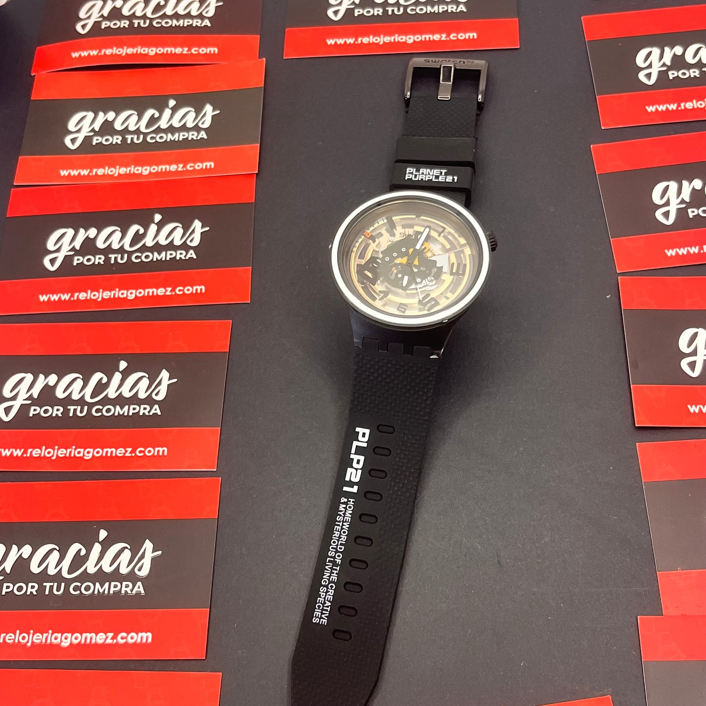 SWATCH PLANET PURPLE PARA HOMBRE REF-NB