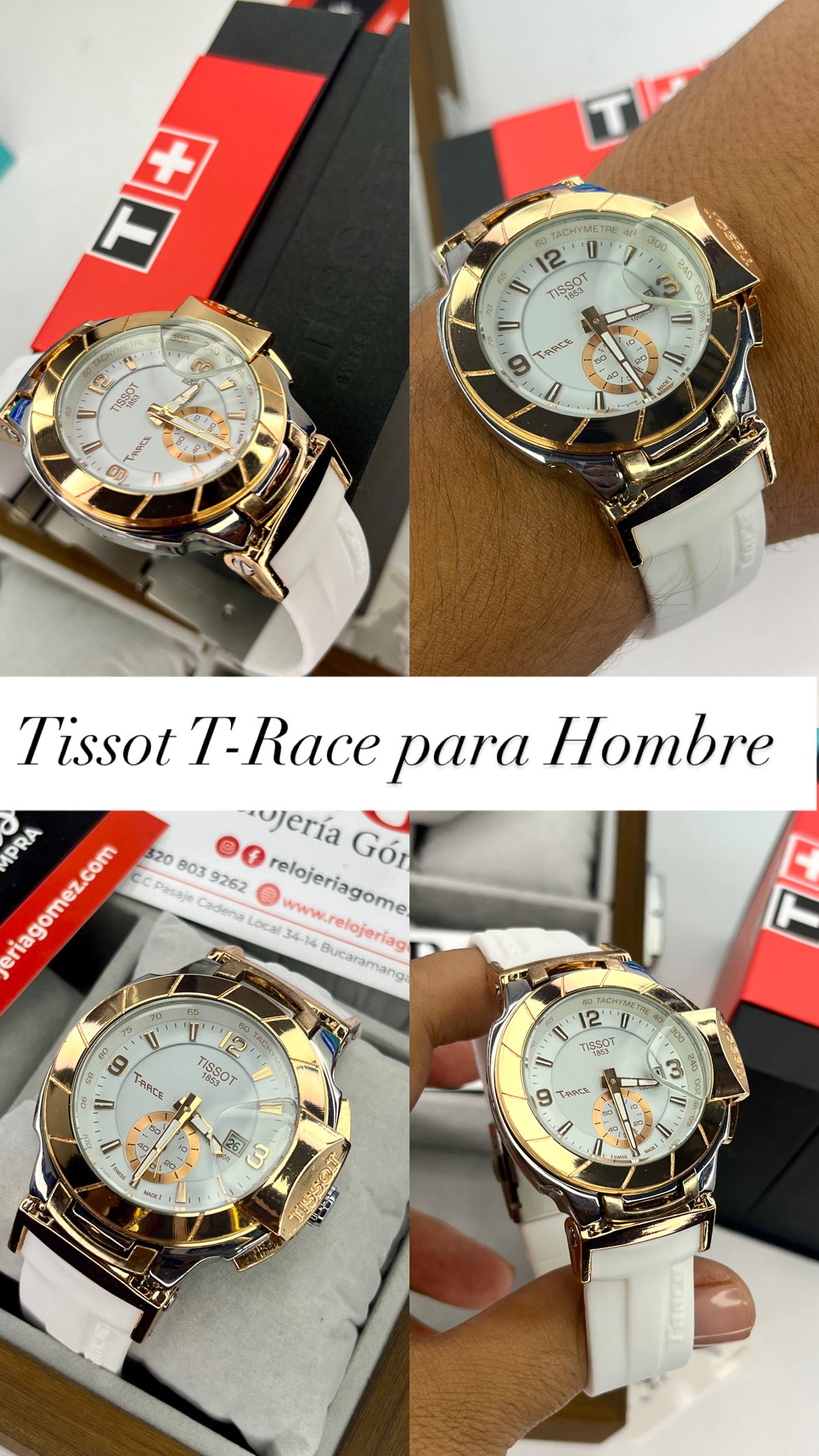 TISSOT T-RACE PARA HOMBRE REF-BIB2