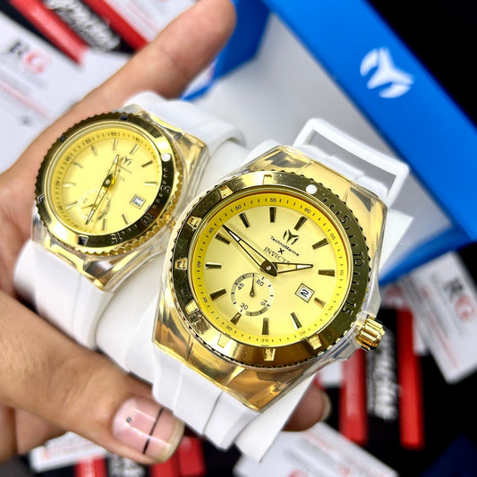 PAREJA INVICTA x TECHNOMARINE  REF-BD