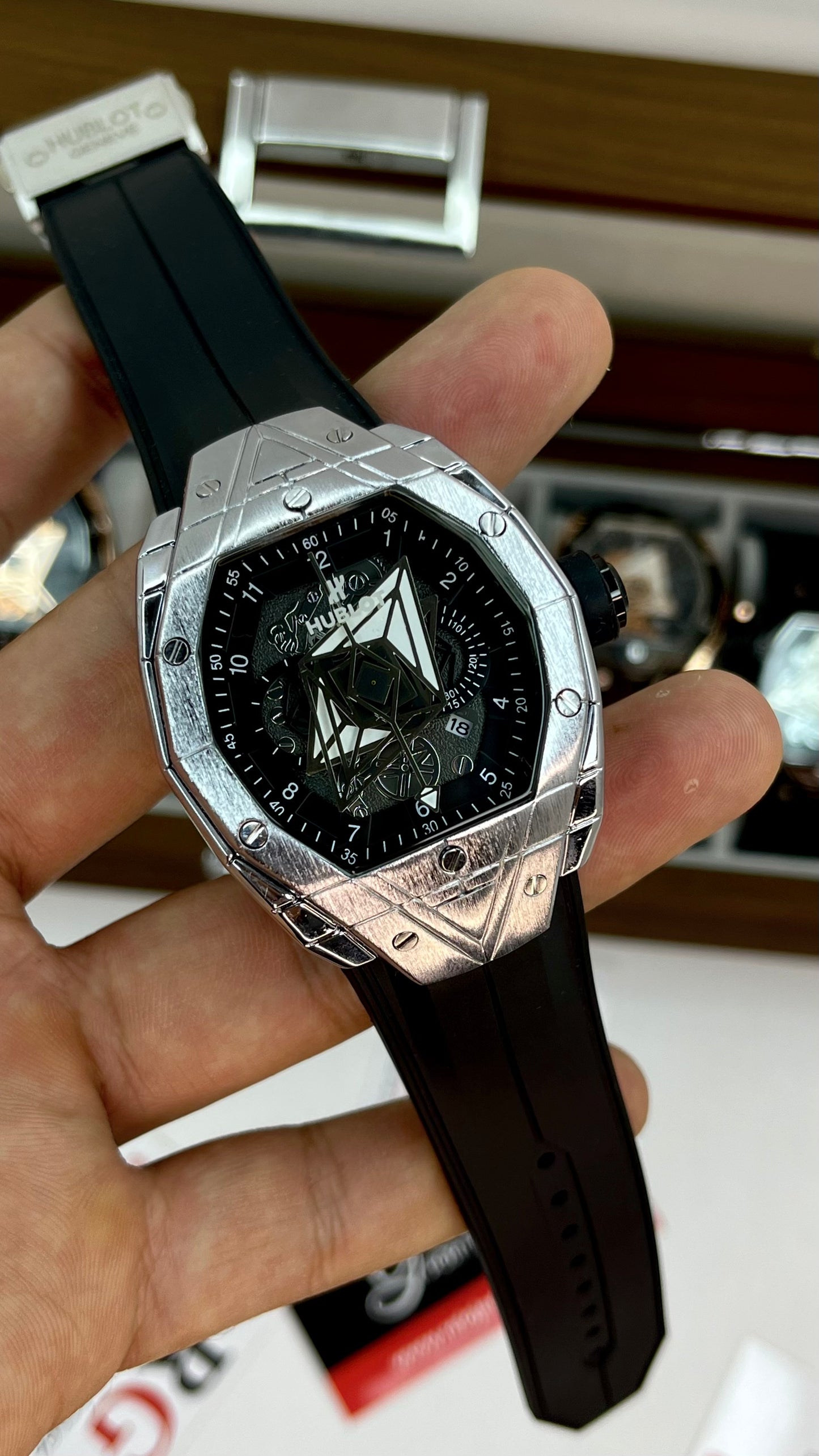 HUBLOT DIAMANTE PARA HOMBRE REF-NP