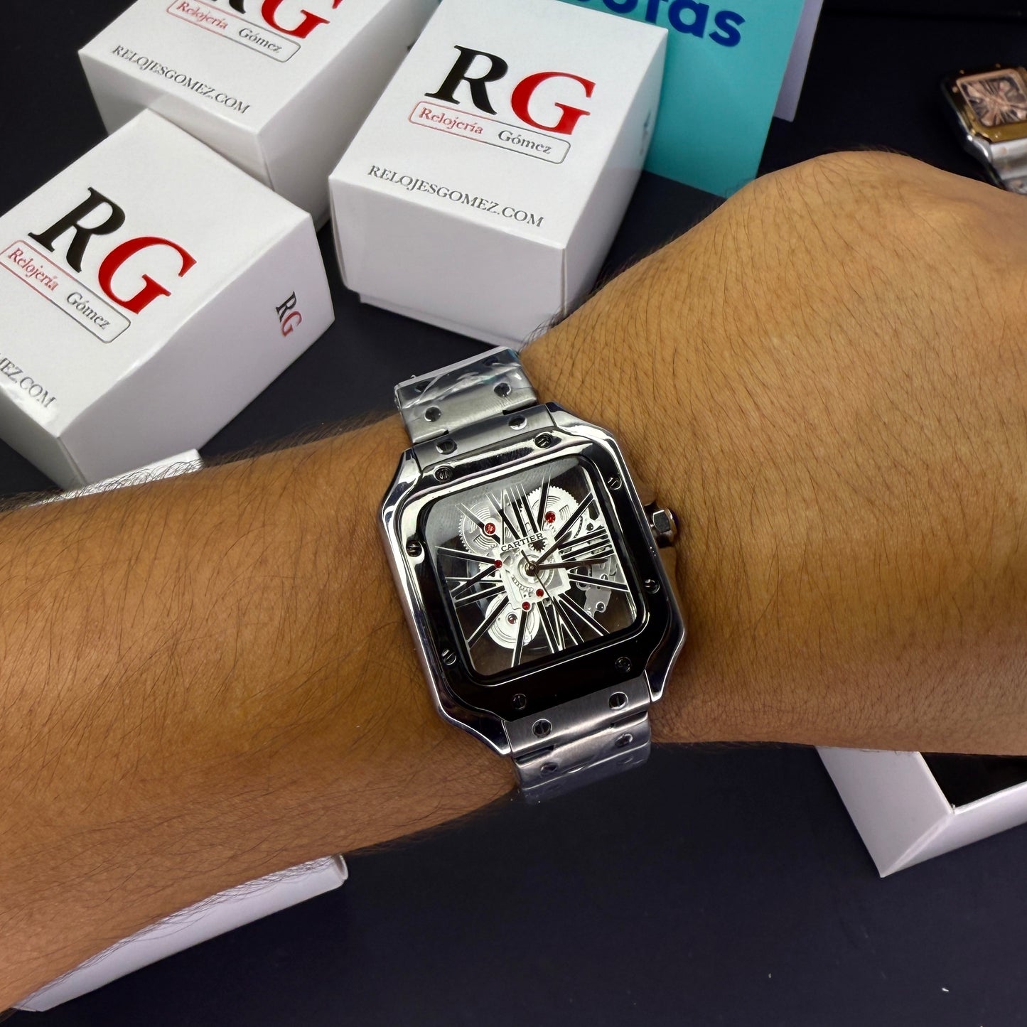 CARTIERSKELET ACERO PARA HOMBRE REF-PN