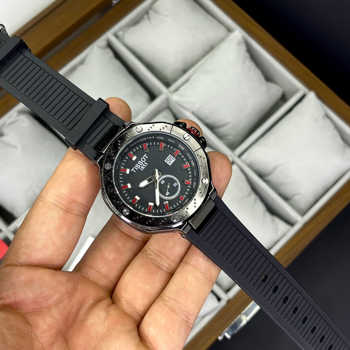 TISSOT T-RACE CHRONO PARA HOMBRE REF-N