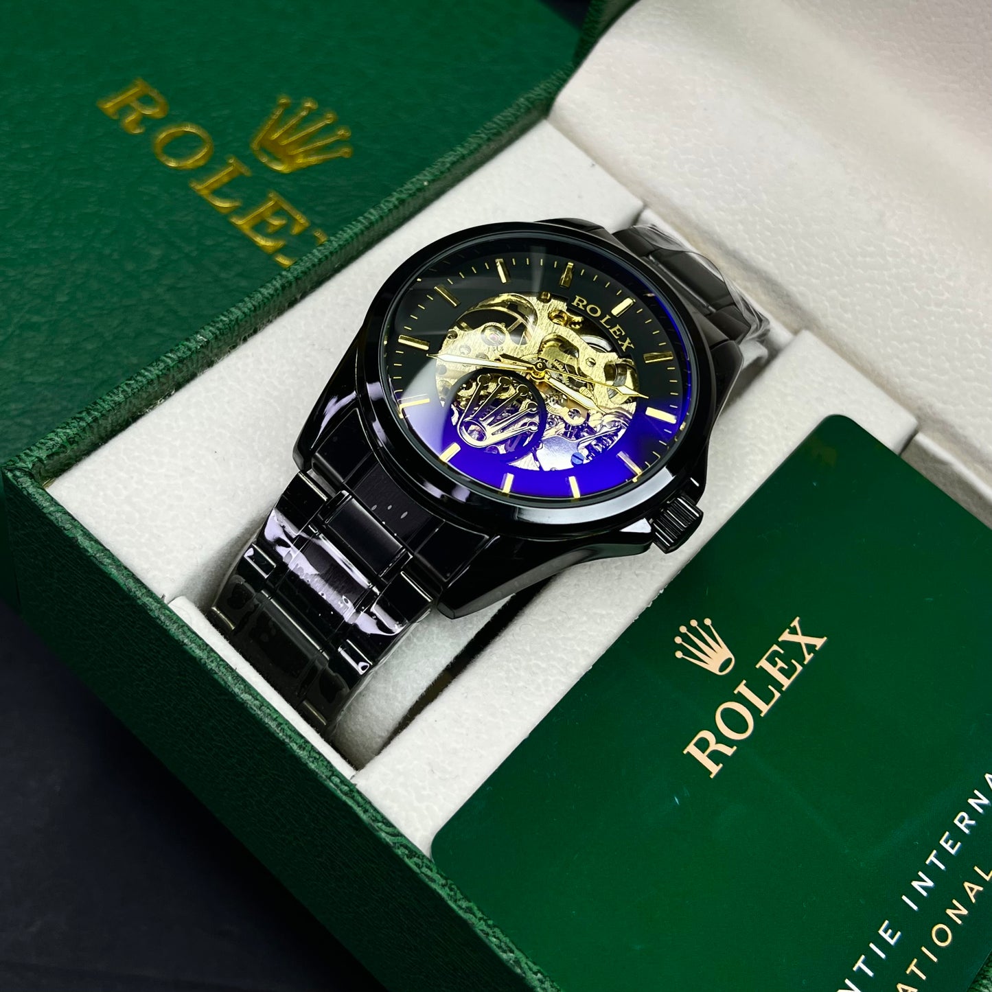 PAREJA RLX AUTOMATICO CORAZON ABIERTO OYSTER REF-N1