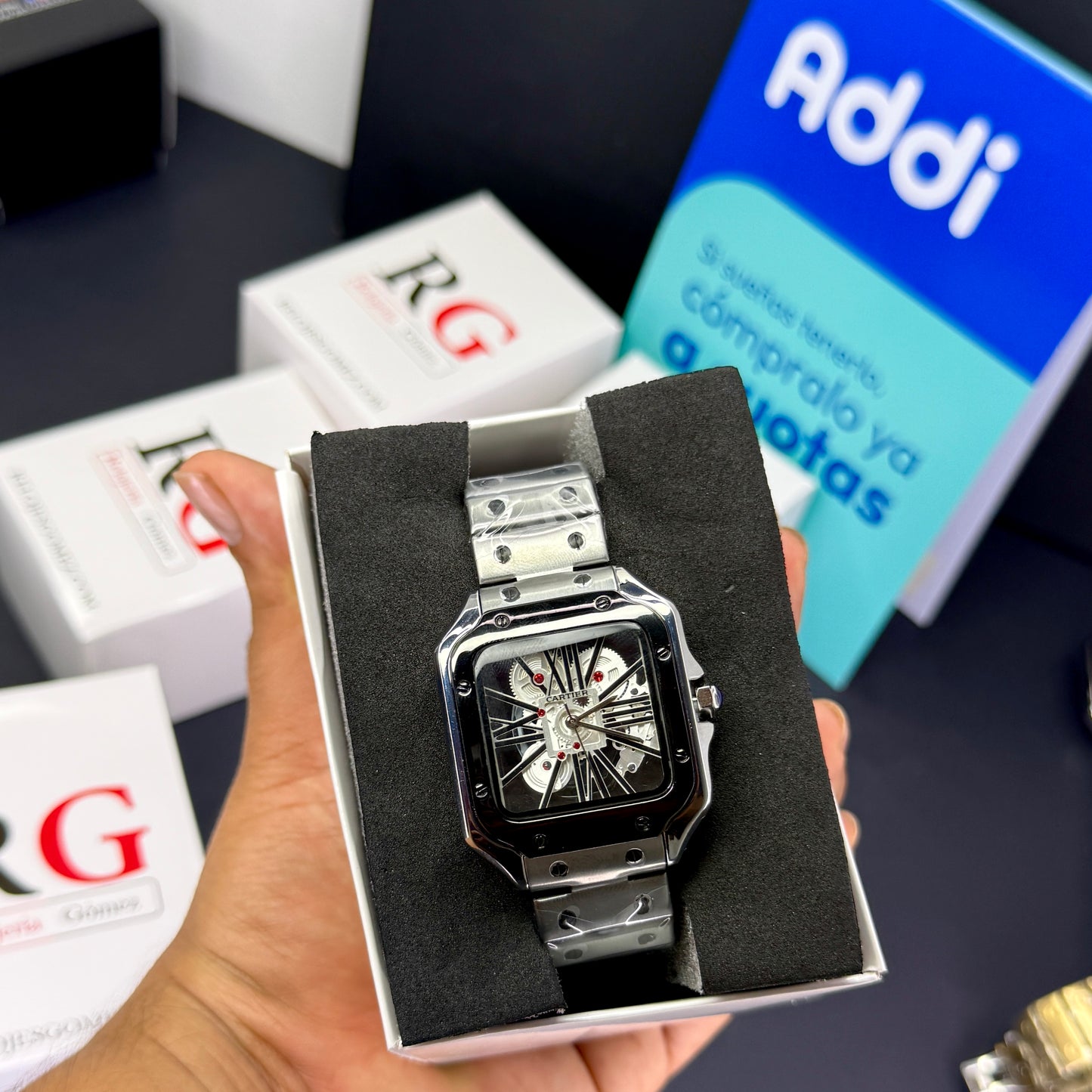 CARTIERSKELET ACERO PARA HOMBRE REF-PN