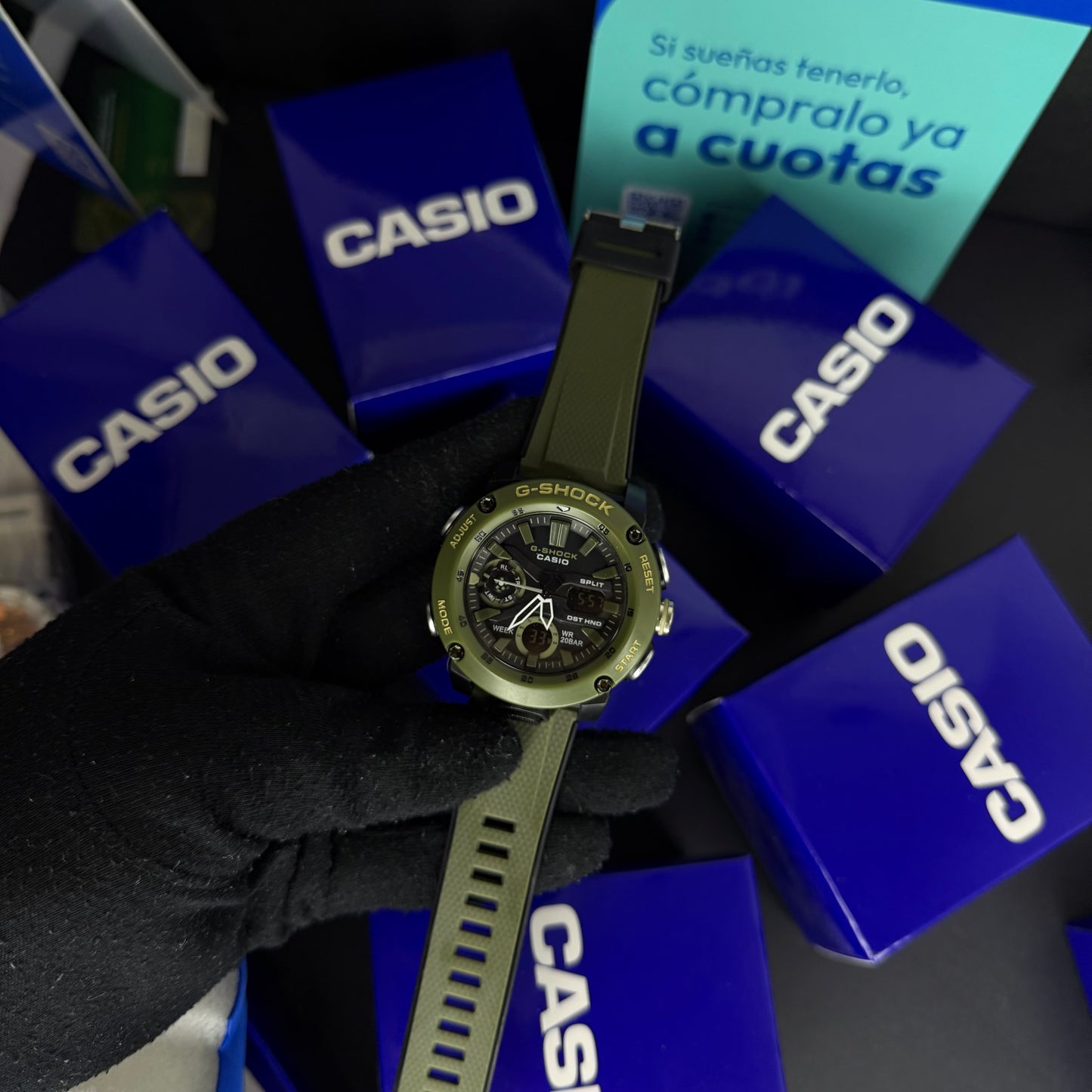 CASIO G-SHOCK PARA HOMBRE REF-GA2000-VN