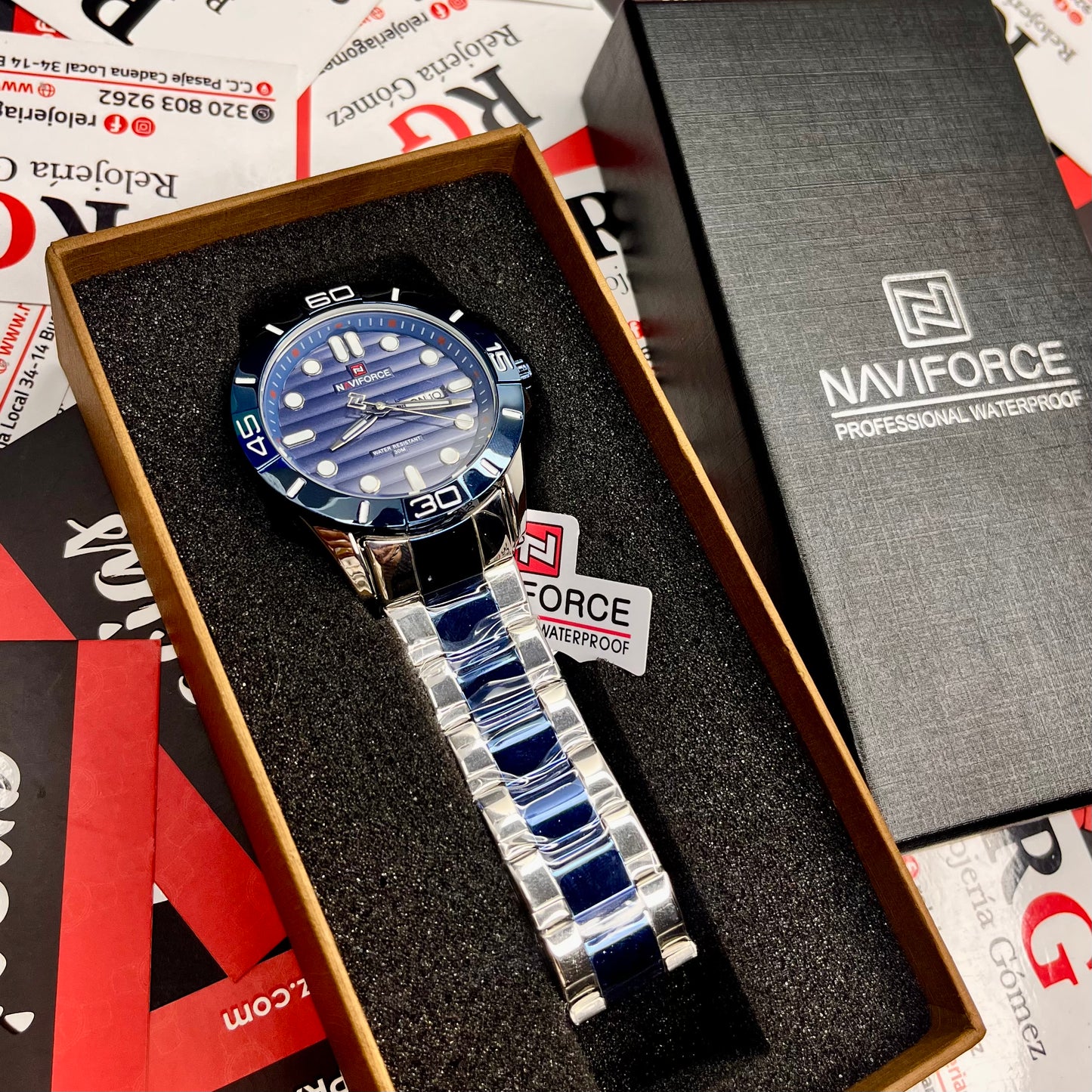 NAVIFORCE ORIGINAL PARA HOMBRE REF NF9198-BA