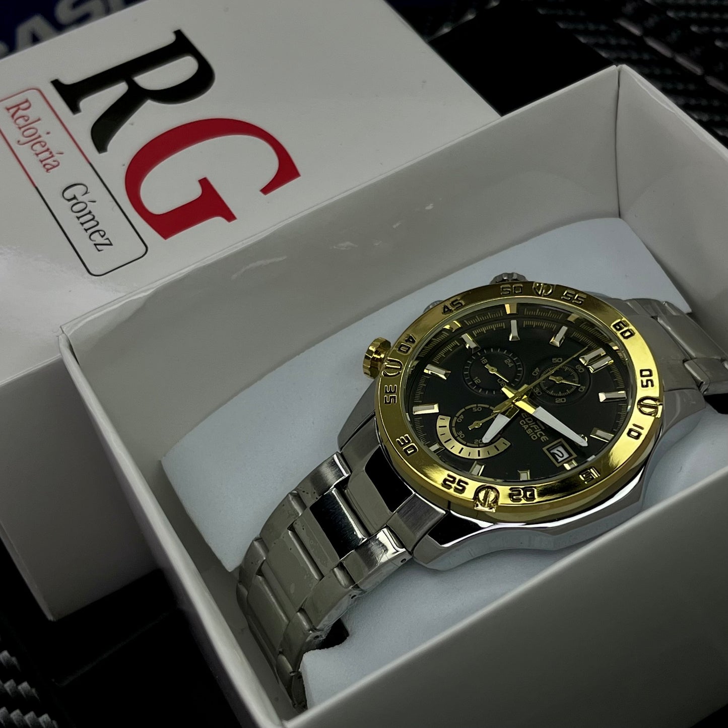 CASIO EDIFICE EFR 558 FUNCIONAL PARA HOMBRE REF-BN