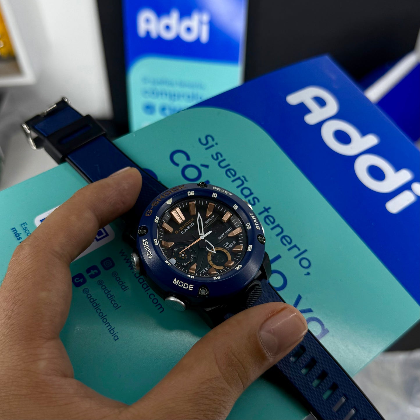 CASIO G-SHOCK PARA HOMBRE REF-GA2000-AN