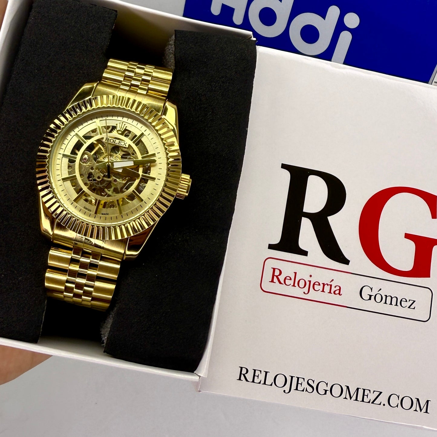 RLX AUTOMATICO CORAZON ABIERTO PRESIDET PARA HOMBRE REF-DD