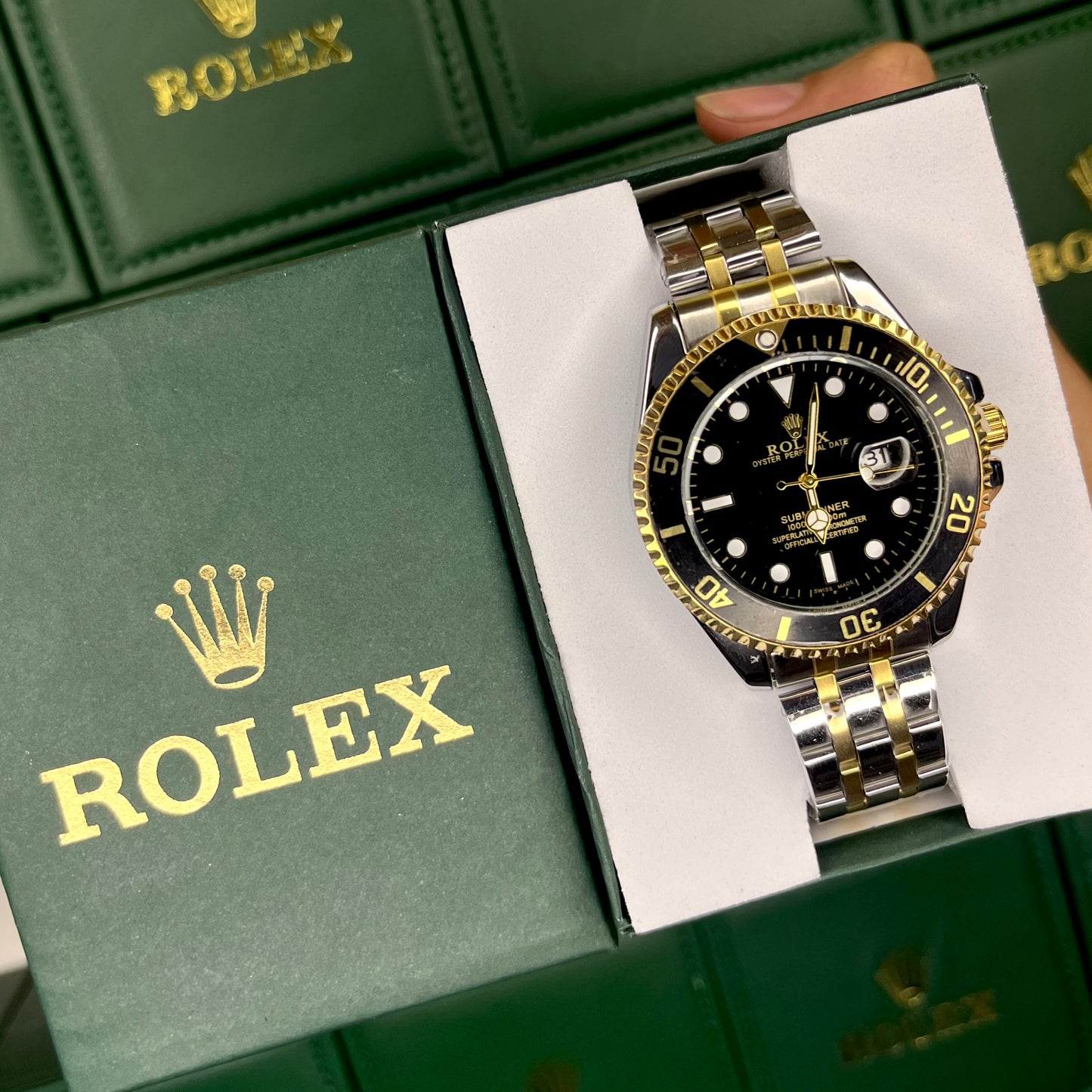 RLX SUBMARINE TRIZADO PARA HOMBRE - REF-BN
