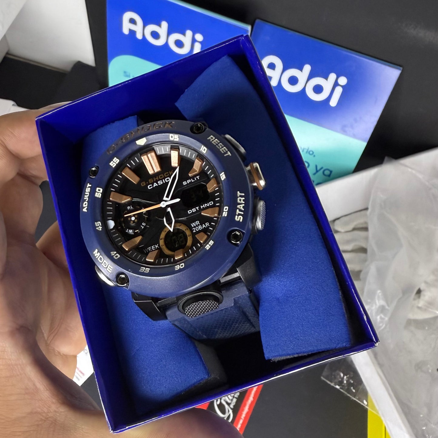CASIO G-SHOCK PARA HOMBRE REF-GA2000-AN