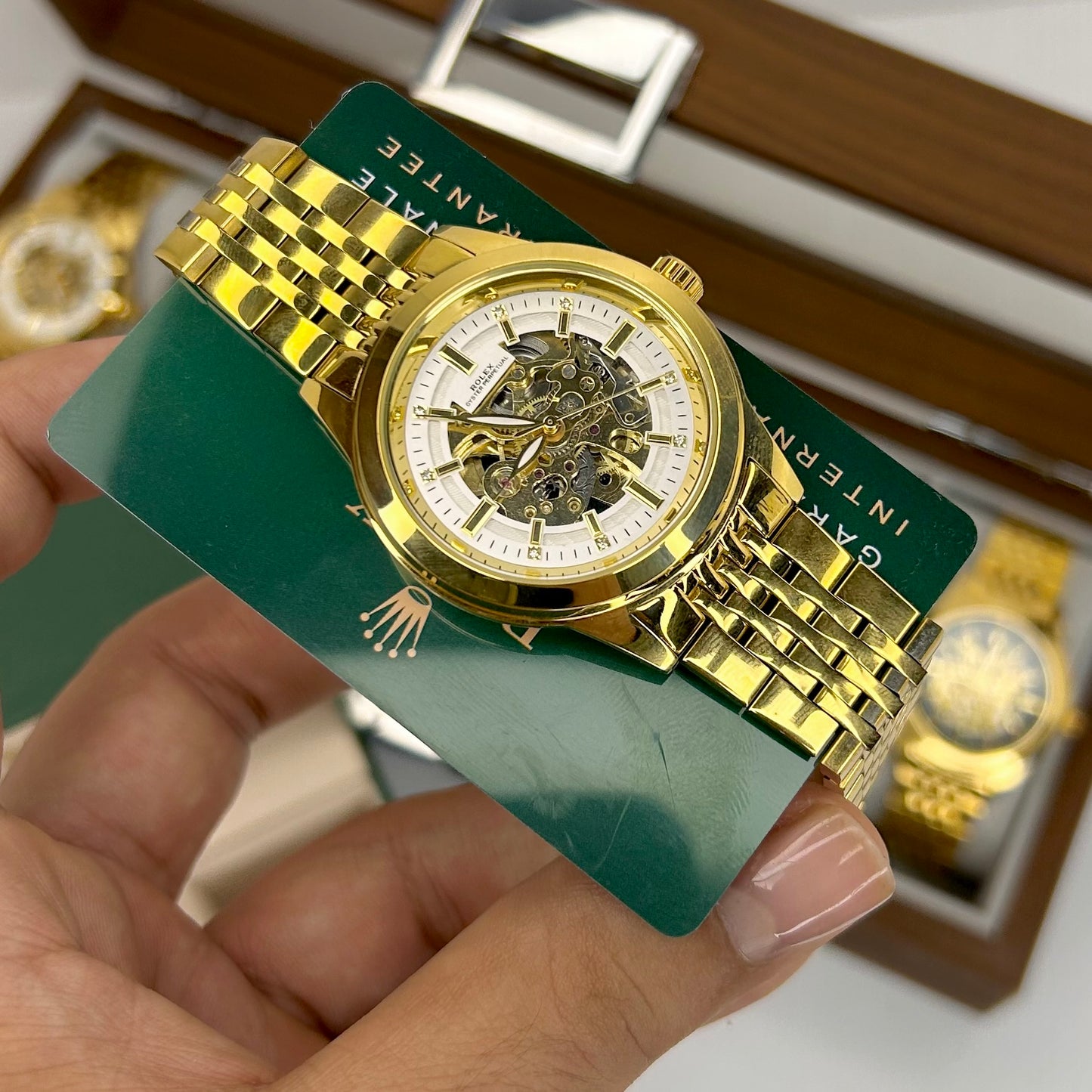 RLX AUTOMATICO CORAZON ABIERTO PARA HOMBRE REF-DB
