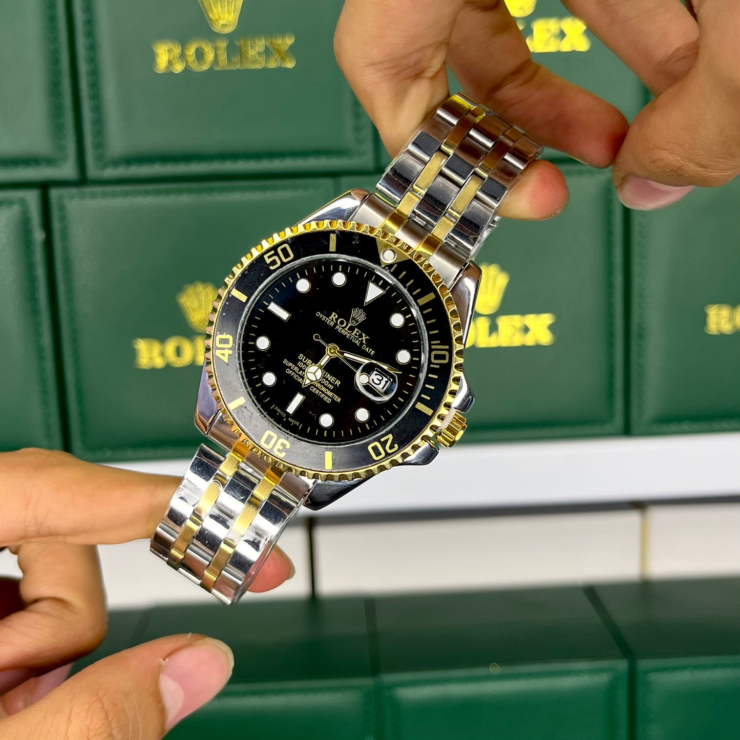 RLX SUBMARINE TRIZADO PARA HOMBRE - REF-BN