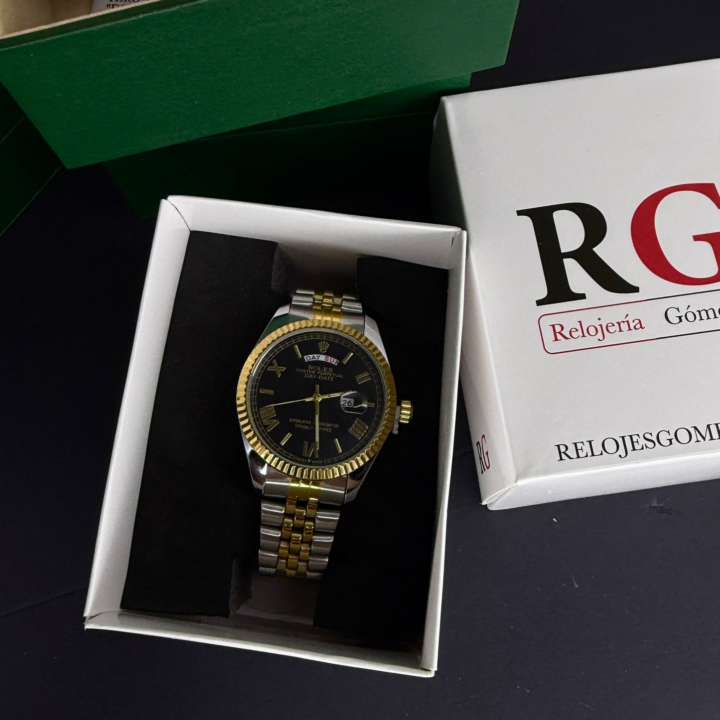 PAREJA R0LEX PRESIDENT  REF-BIN