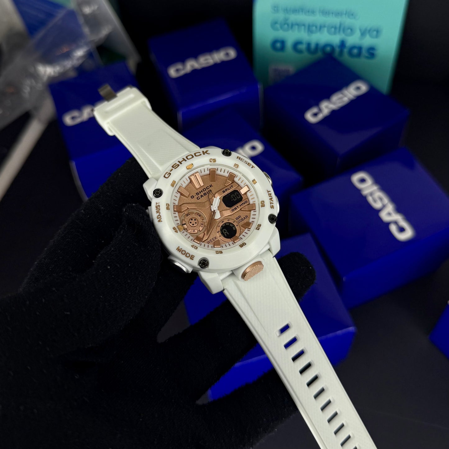 CASIO G-SHOCK PARA HOMBRE REF-GA2000-BOR
