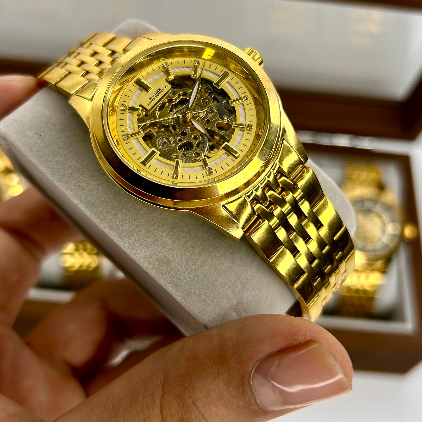 RLX AUTOMATICO CORAZON ABIERTO PARA HOMBRE REF-DD