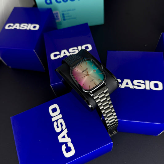 CASIO UNISEX RETRO TORNASOL ANALOGO-NEGRO