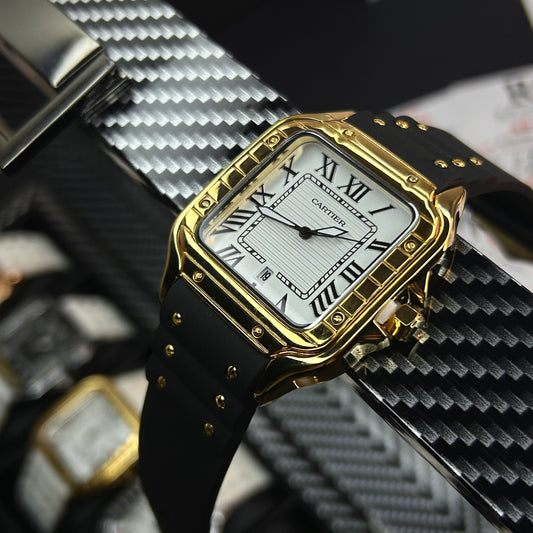 CARTIER DO´SANTOS PARA HOMBRE REF-GOMA-NDB