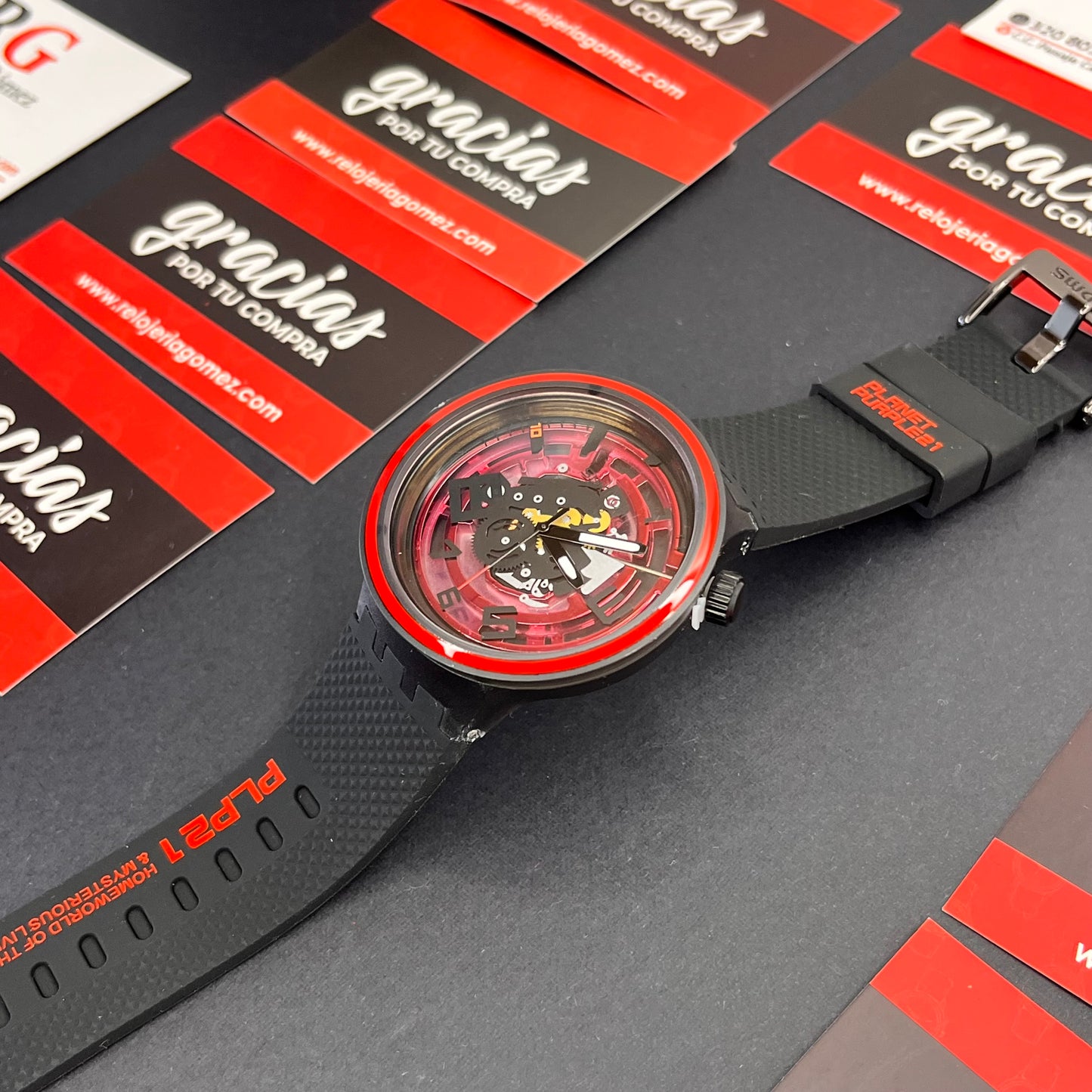 SWATCH PLANET PURPLE PARA HOMBRE REF-NR